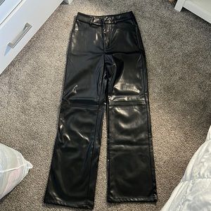 Shein leather pants